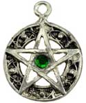 Celtic Knot Pentagram Amulet