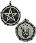 Protection Pectoral talisman silver color