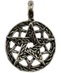 Knot Work Pentagram Amulet