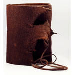 Buffalo Hunter Leather Blank Book