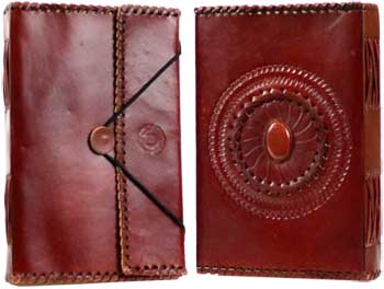 Image for Large God's Eye Leather Blank Book
