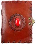 Small God's Eye Leather Blank Book