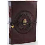 Large God's Eye leather blank book