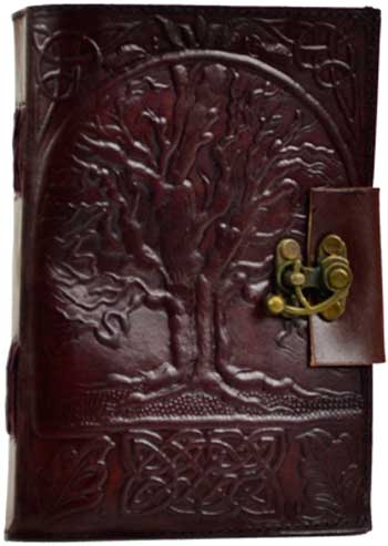 Image for Tree of Life Leather Blank  Book