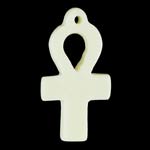 Bone Ankh Pendant