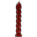 Red Seven Knob Candles