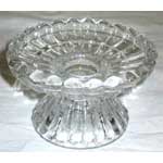 Universal Fluted Glass Candle Holder