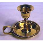 Brass Chamberstick Taper candle holder
