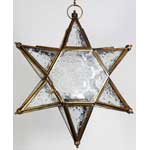 Hanging Star Votive Candle Holder