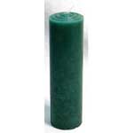 Green pull out candle