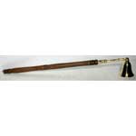 Wooden Handled Brass Snuffer