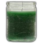 Green 50-hour jar candle