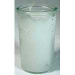 White 50-hour jar candle