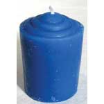 Blue Votive Candle 15hr
