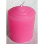 Pink Votive Candle 15hr