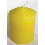 Yellow Votive Candle 15hr