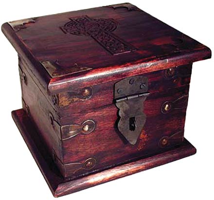 Celtic Cross and Pentagram Box