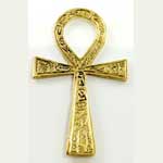 Small Brass Ankh 2 1/2