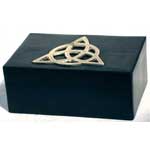 Handcrafted Triquetra Tarot Deck Holder