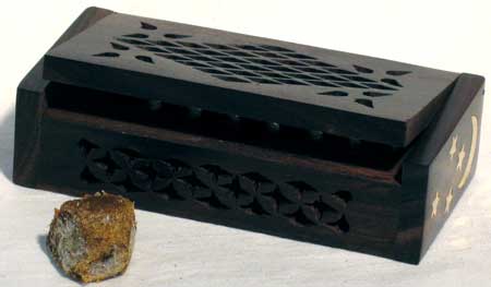 Scent Releasing Box with Amber Resin