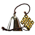 Bell W/ Celtic Knot & Cord