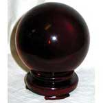 Red Crystal Ball 80mm
