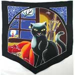 Halloween Cat Flag