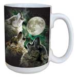 Three Wolf Moon mug