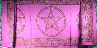 Small Celtic Pentacles Sarong