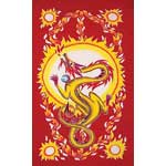 Fire Tapestry or Sarong