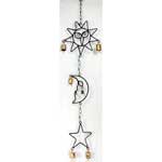 Sun, Moon, and Star Wind Chime