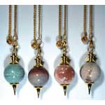 Brass and Gemstone Pendulum