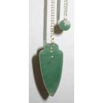 Green Aventurine Gemstone Pendulum