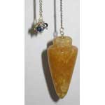 Golden Topaz Pendulum