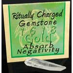 Negavitity Absorbing Crystal Point