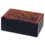 Handcrafted Box with Floral Design