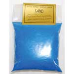 1lb Blue incense burner sand