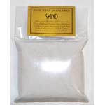 1lb White incense burner sand