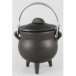 Small Triquetra Cast Iron Cauldron