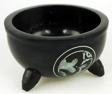 Om Smudge Pot or Scrying Bowl