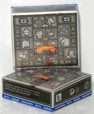 Super Hit Incense Cone 12 pack with stand