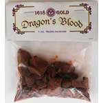 Dragon's Blood Granular Incense 1 oz 1618 gold