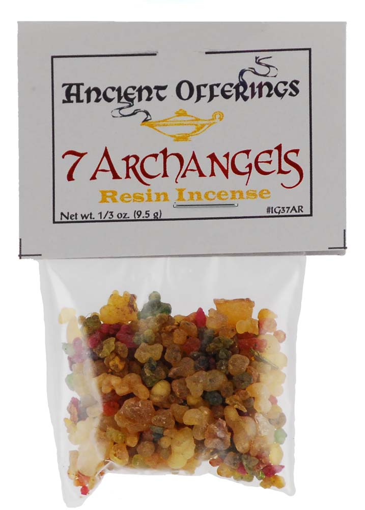 7 Archangels resin incense 1/3oz