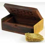 Boxed Spicy Amber Resin 4gm