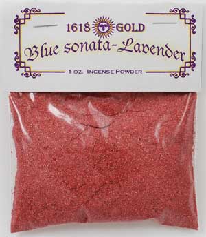 Pink Blue Sonata/ Lavender Incense 1618 gold