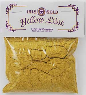 Yellow Lilac Incense 1618 gold