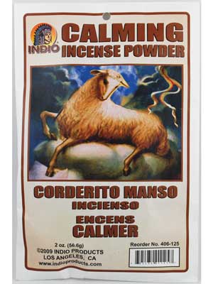 Calming incense powder