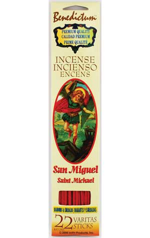 St Michael Benedictum stick incense 22pk