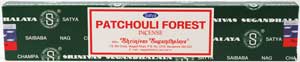 Patchouli Forest Saytya Incense Sticks 15 grams