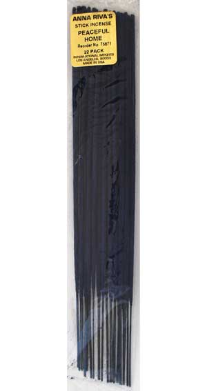Anna Riva's Peaceful Home incense sticks